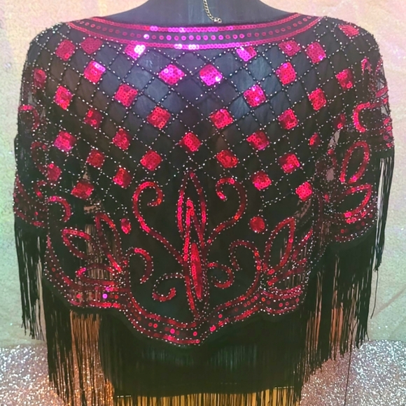 Magnificent  Sequin Shawls! - Picture 9 of 16